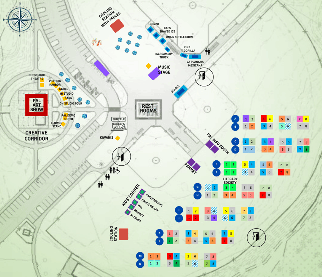 SAF 2025 Festival Map